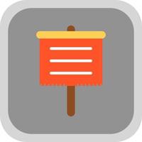Vexillum Vector Icon Design