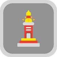 Lighthouse Of Alexandria Vector Icon Design