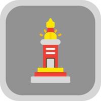 Lighthouse Of Alexandria Vector Icon Design