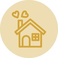 Family Home Vector Icon Design