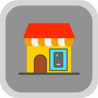 Mobile Shop Vector Icon Design