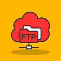 Ftp Vector Icon Design