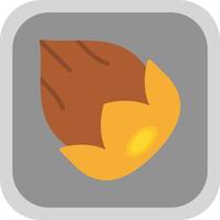 Hazelnut Vector Icon Design