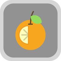 Orange Vector Icon Design