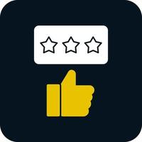 Rating Vector Icon Design