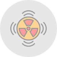 Gamma Ray Vector Icon Design