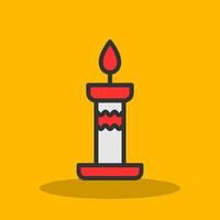 Candles Vector Icon Design