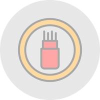 Optics Vector Icon Design