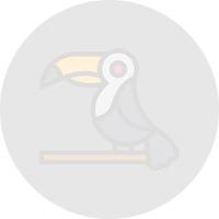 Toucan Vector Icon Design