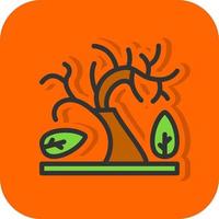 diseño de icono de vector de árbol