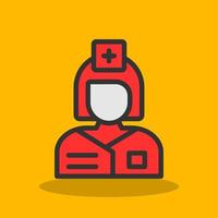 Nurse Vector Icon Design