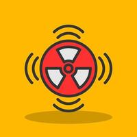 Gamma Ray Vector Icon Design