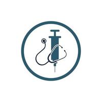 insulin logo and symbol vector