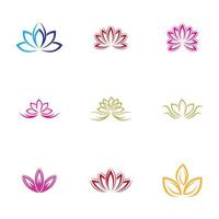lotus logo and symbol vector