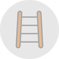 diseño de icono de vector de escalera