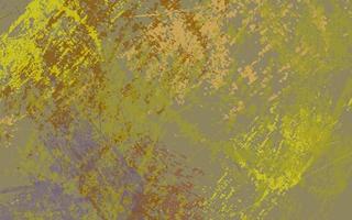 Abstract grunge texture yellow color background vector