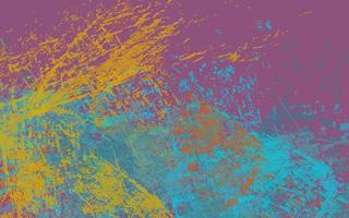 Abstract grunge texture colorful background vector