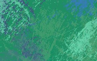 Abstract grunge texture green color bakgroud vector