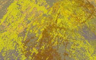 Abstract grunge texture yellow color background vector