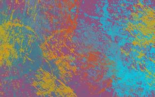 Abstract grunge texture colorful background vector