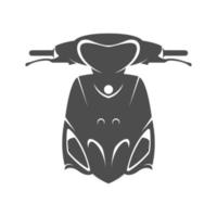 Motor scooter icon design vector