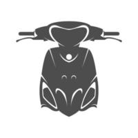 Motor scooter icon design vector