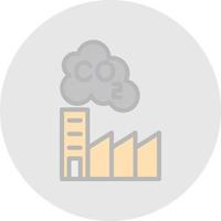 Emission Vector Icon Design