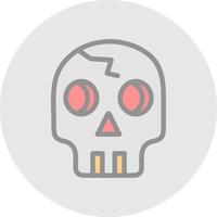 Skull Vector Icon Design