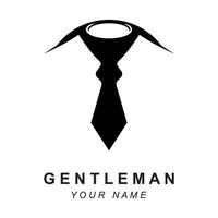 Work suit logo, tuxedo logo, Fashion Logo Design, brand fashion and symbol vector