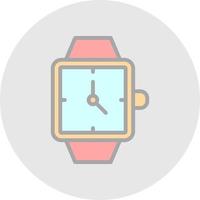 Wristwatch Vector Icon Design