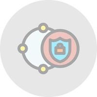 Private Network Vector Icon Design