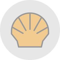 Shell Vector Icon Design