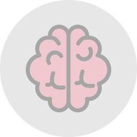 Brain Vector Icon Design