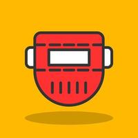Welding Mask Vector Icon Design