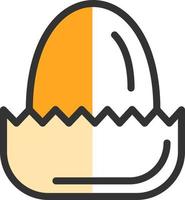 diseño de icono de vector de huevos