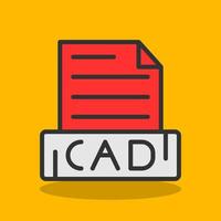 Cad Vector Icon Design