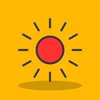 Sunlight Vector Icon Design