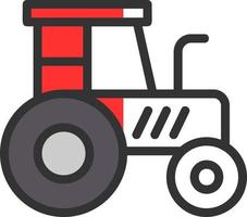 Tractor Vector Icon Design