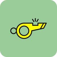 Whistle Vector Icon Design