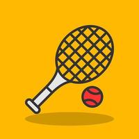 Tennis Vector Icon Design