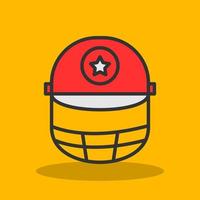 Helmet Vector Icon Design