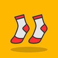 Socks Vector Icon Design