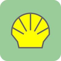 Shell Vector Icon Design