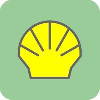 Shell Vector Icon Design