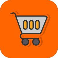 Trolley Vector Icon Design