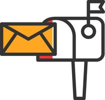 Mailbox Vector Icon Design