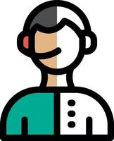 Call Center Vector Icon Design