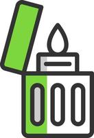 Lighter Vector Icon Design