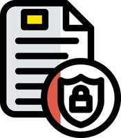 Privacy Policy Vector Icon Design