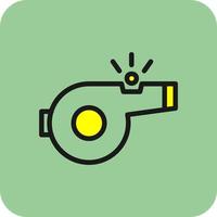 Whistle Vector Icon Design